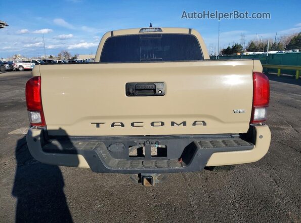 3TMCZ5AN4HM087291 2017 TOYOTA TACOMA Beige Հետևի տեսք