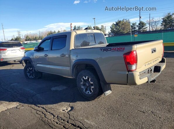 3TMCZ5AN4HM087291 2017 TOYOTA TACOMA Beige Հետևի ձախ