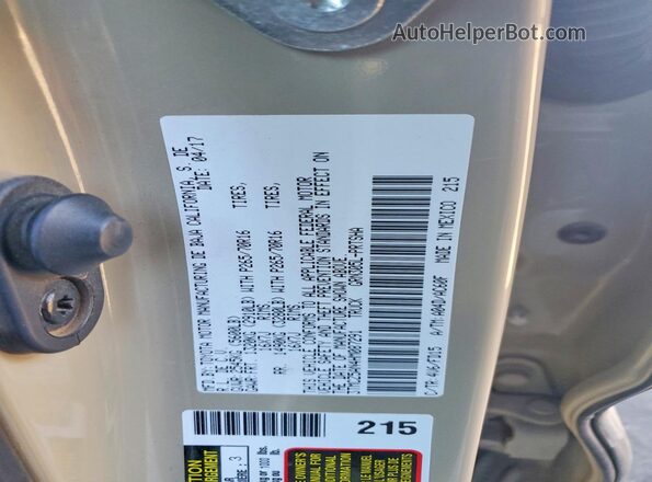 3TMCZ5AN4HM087291 2017 TOYOTA TACOMA Beige VIN կոդի պիտակի տեսք