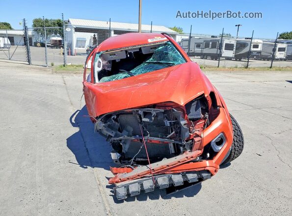 3TMCZ5AN4JM129822 2018 TOYOTA TACOMA Orange Vista frontal