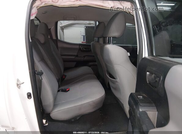3TMCZ5AN4JM161802 2018 TOYOTA TACOMA White VIN კოდის სტიკერის ხედი
