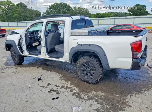 3TMCZ5AN4JM185159 2018 TOYOTA TACOMA White Задня ліва чверть
