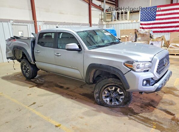 3TMCZ5AN4KM203418 2019 TOYOTA TACOMA Silver წინა მარჯვენა