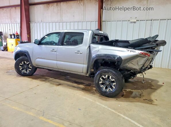 3TMCZ5AN4KM203418 2019 TOYOTA TACOMA Silver უკანა მარცხენა