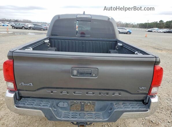 3TMCZ5AN4KM206206 2019 TOYOTA TACOMA Gray Rear view
