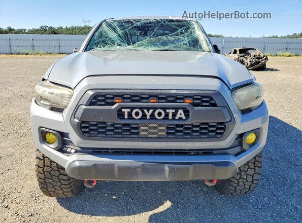 3TMCZ5AN4KM246169 2019 TOYOTA TACOMA Серый Вид спереди