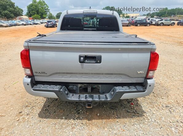 3TMCZ5AN4KM255695 2019 TOYOTA TACOMA Gray Rear view