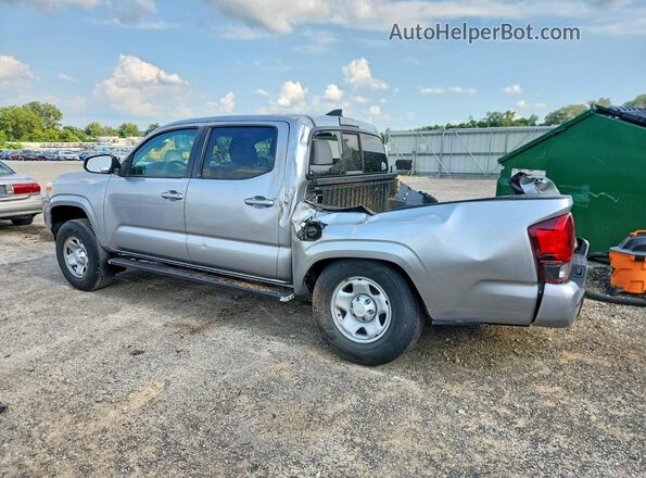 3TMCZ5AN4KM256149 2019 TOYOTA TACOMA Silver Trasero izquierdo