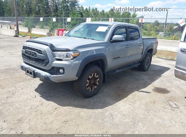 3TMCZ5AN4KM259570 2019 TOYOTA TACOMA Серый Передняя левая четверть