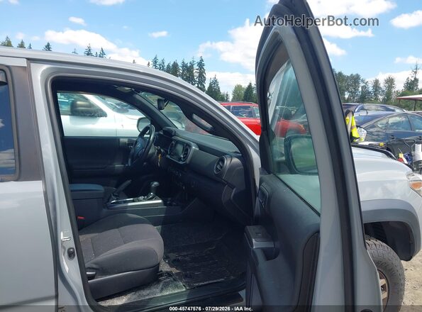 3TMCZ5AN4KM259570 2019 TOYOTA TACOMA Серый Вид салона спереди