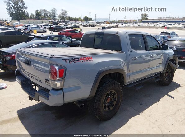 3TMCZ5AN4LM312639 2020 TOYOTA TACOMA Gray Հետևի աջ