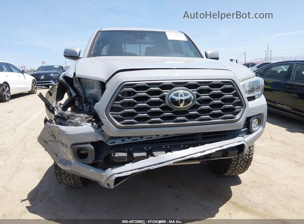 3TMCZ5AN4LM312639 2020 TOYOTA TACOMA Gray Դիմացի տեսք