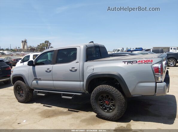 3TMCZ5AN4LM312639 2020 TOYOTA TACOMA Gray Սալոնի հետևի տեսք