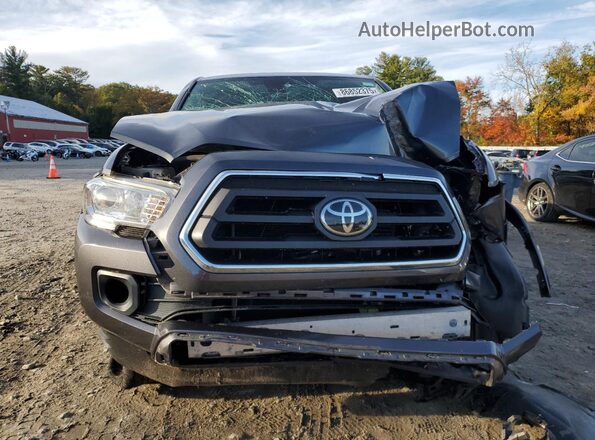 3TMCZ5AN4LM334592 2020 TOYOTA TACOMA Gray Դիմացի տեսք