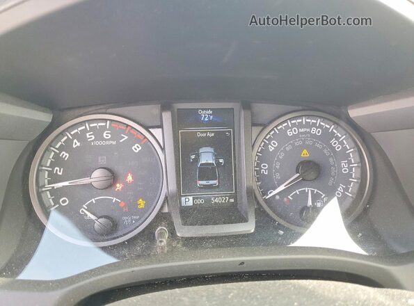 3TMCZ5AN4PM567586 2023 TOYOTA TACOMA Silver Вид щитка приладів
