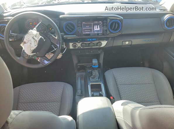 3TMCZ5AN4PM578698 2023 TOYOTA TACOMA Silver Вид панелі приладів