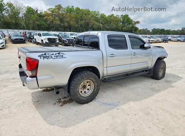 3TMCZ5AN4PM578698 2023 TOYOTA TACOMA Silver Задня права чверть