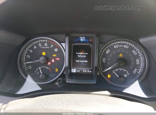 3TMCZ5AN4PM652072 2023 TOYOTA TACOMA Blue Вид задніх сидінь