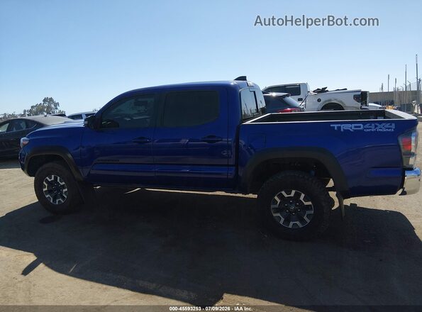 3TMCZ5AN4PM652072 2023 TOYOTA TACOMA Blue Панорамний вид салону 360°