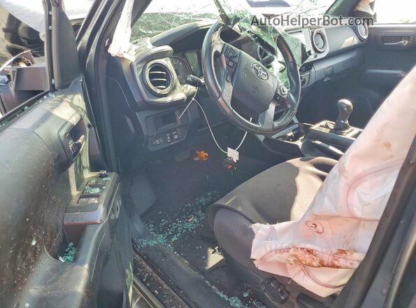 3TMCZ5AN5HM044997 2017 TOYOTA TACOMA Gray Вид панелі приладів