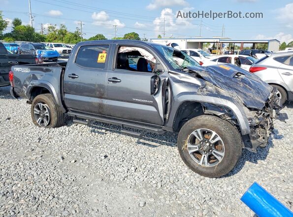 3TMCZ5AN5HM044997 2017 TOYOTA TACOMA Gray Передня права чверть