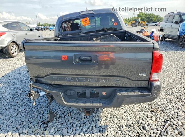 3TMCZ5AN5HM044997 2017 TOYOTA TACOMA Gray Вид ззаду