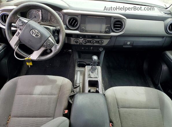 3TMCZ5AN5HM048127 2017 TOYOTA TACOMA Beige Вид панелі приладів
