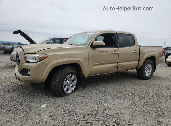 3TMCZ5AN5HM048127 2017 TOYOTA TACOMA Beige 
