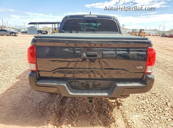 3TMCZ5AN5HM064036 2017 TOYOTA TACOMA Black Rear view