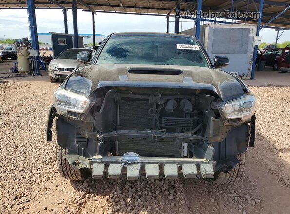 3TMCZ5AN5HM064036 2017 TOYOTA TACOMA Black Front view