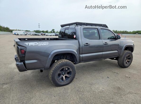 3TMCZ5AN5HM079863 2017 TOYOTA TACOMA Gray Задня права чверть