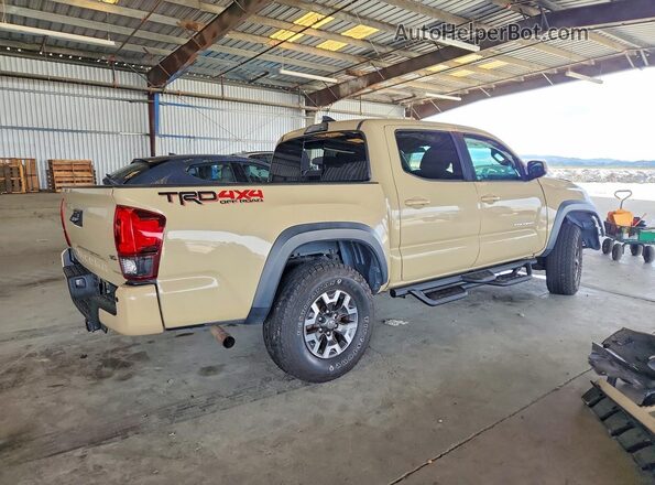 3TMCZ5AN5JM163770 2018 TOYOTA TACOMA Cream Tył prawy