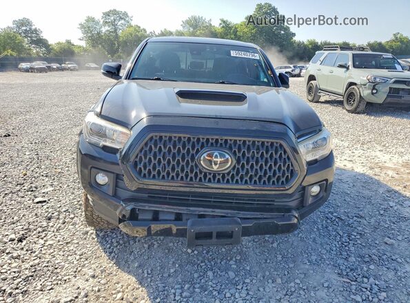 3TMCZ5AN5KM189772 2019 TOYOTA TACOMA Black წინა ხედი