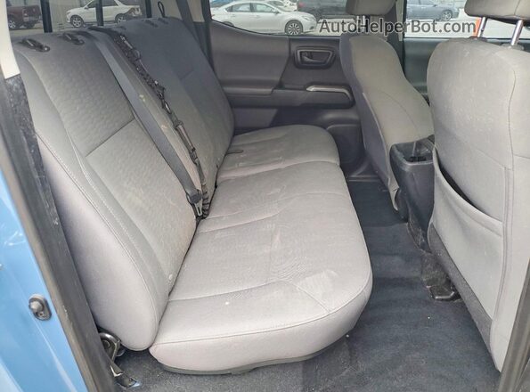 3TMCZ5AN5KM210846 2019 TOYOTA TACOMA Blue Vista de los asientos traseros