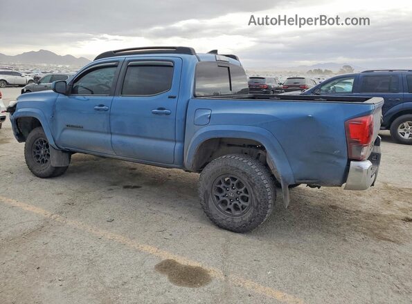 3TMCZ5AN5KM210846 2019 TOYOTA TACOMA Blue Trasero izquierdo