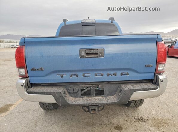 3TMCZ5AN5KM210846 2019 TOYOTA TACOMA Blue Vista trasera