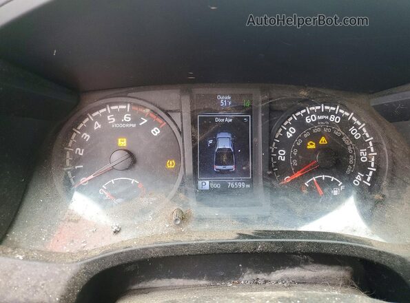 3TMCZ5AN5KM234516 2019 TOYOTA TACOMA Угольный Вид щитка приборов