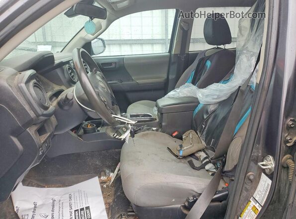 3TMCZ5AN5KM234516 2019 TOYOTA TACOMA Угольный Вид салона спереди