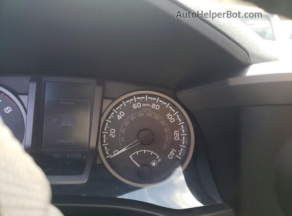 3TMCZ5AN5KM239666 2019 TOYOTA TACOMA Gray Widok zestawu wskaźników