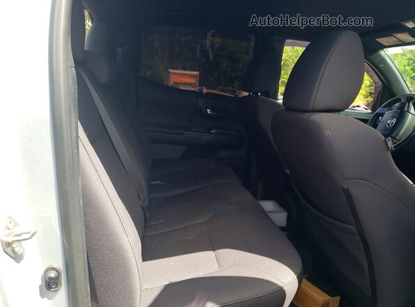 3TMCZ5AN5KM239666 2019 TOYOTA TACOMA Gray Widok tylnych siedzeń