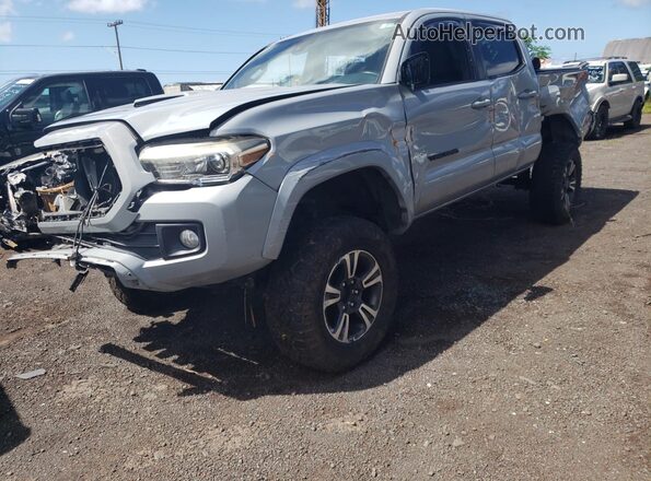 3TMCZ5AN5KM239666 2019 TOYOTA TACOMA Gray 
