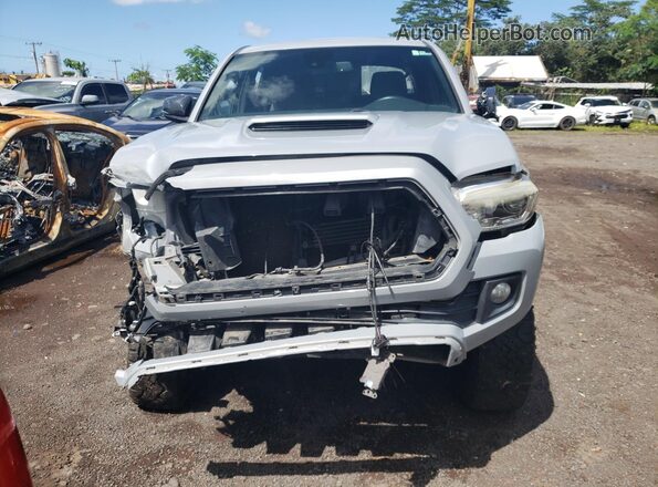 3TMCZ5AN5KM239666 2019 TOYOTA TACOMA Gray 