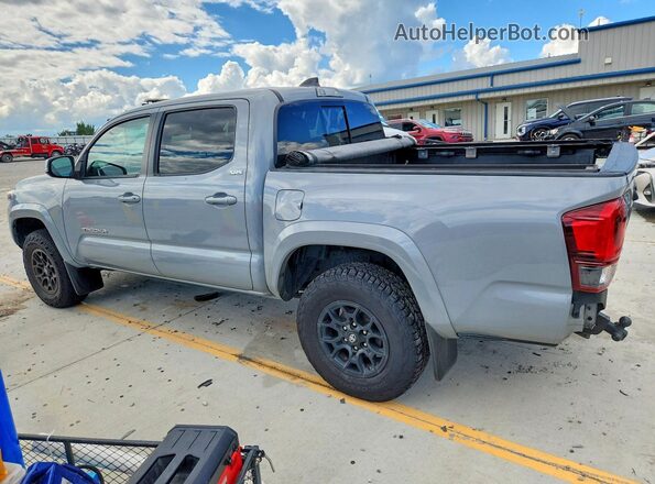 3TMCZ5AN5LM322967 2020 TOYOTA TACOMA Gray Trasero izquierdo