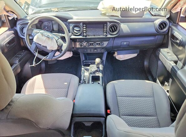 3TMCZ5AN5LM348341 2020 TOYOTA TACOMA Black წინა პანელის ხედი
