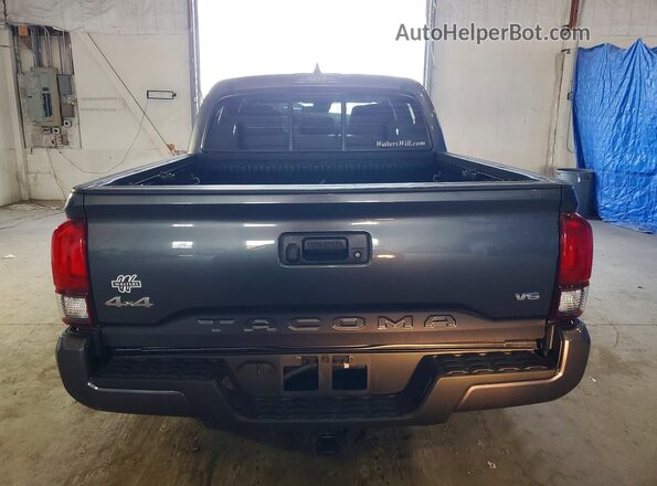 3TMCZ5AN5MM420656 2021 TOYOTA TACOMA Серый Вид сзади