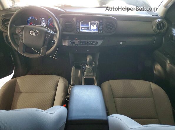 3TMCZ5AN5MM420656 2021 TOYOTA TACOMA Серый Вид панели приборов