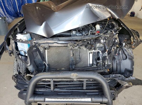 3TMCZ5AN5MM420656 2021 TOYOTA TACOMA Серый Вид задней части салона