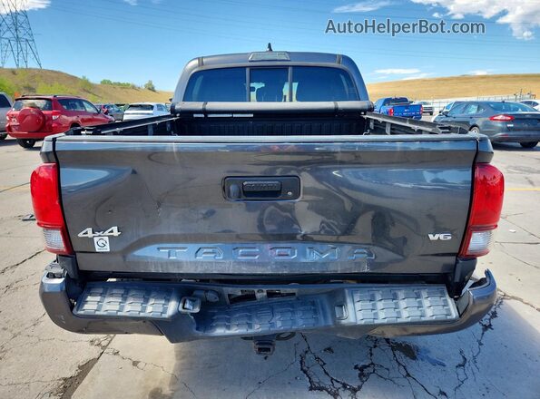 3TMCZ5AN5MM430362 2021 TOYOTA TACOMA Charcoal Հետևի տեսք