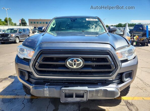 3TMCZ5AN5MM430362 2021 TOYOTA TACOMA Charcoal Դիմացի տեսք