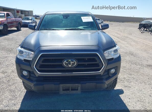 3TMCZ5AN5MM450028 2021 TOYOTA TACOMA Black უკანა სალონის ხედი
